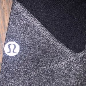 Cropped Grey Lululemon Leggings